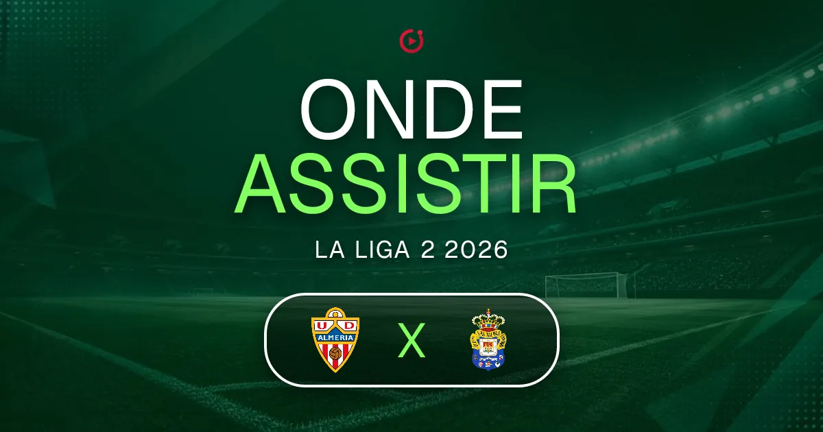Almería x Las Palmas: horário e onde assistir ao jogo do La Liga 2