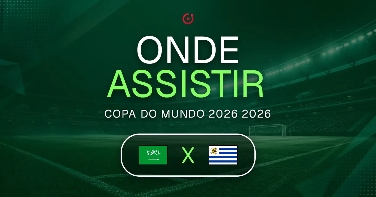 Arábia Saudita x Uruguai: horário e onde assistir ao jogo do Copa do Mundo 2026