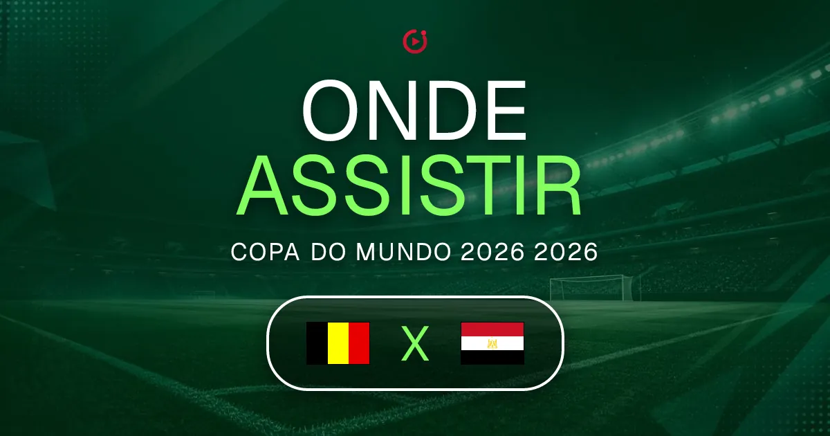 Bélgica x Egito: horário e onde assistir ao jogo do Copa do Mundo 2026