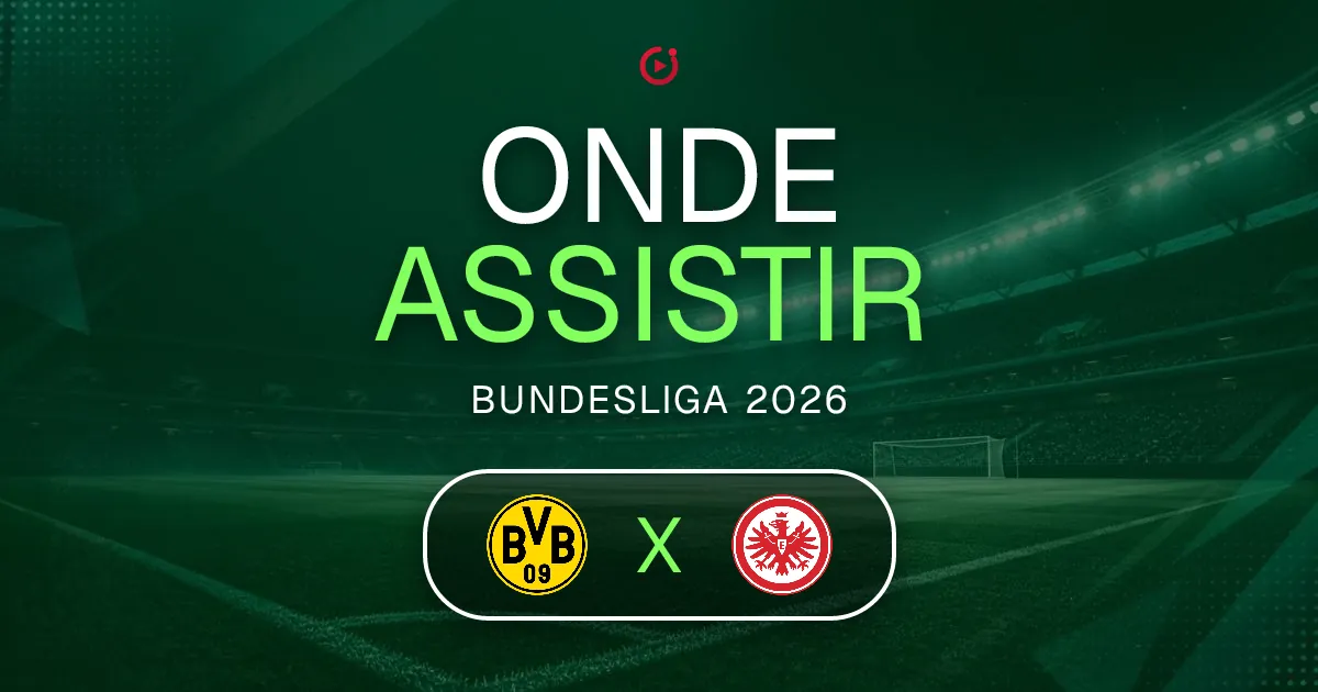 Borussia Dortmund x Eintracht Frankfurt: horário e onde assistir ao jogo do Bundesliga