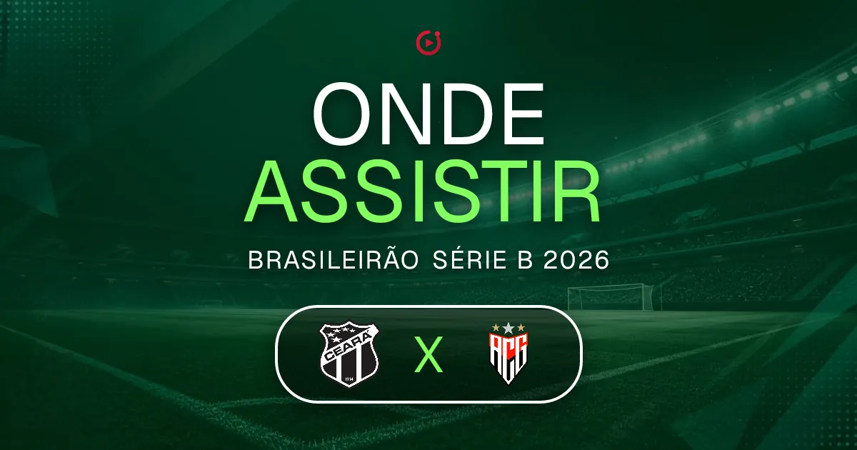 Ceará x Atlético Goianiense: horário e onde assistir ao jogo do Brasileirão Série B