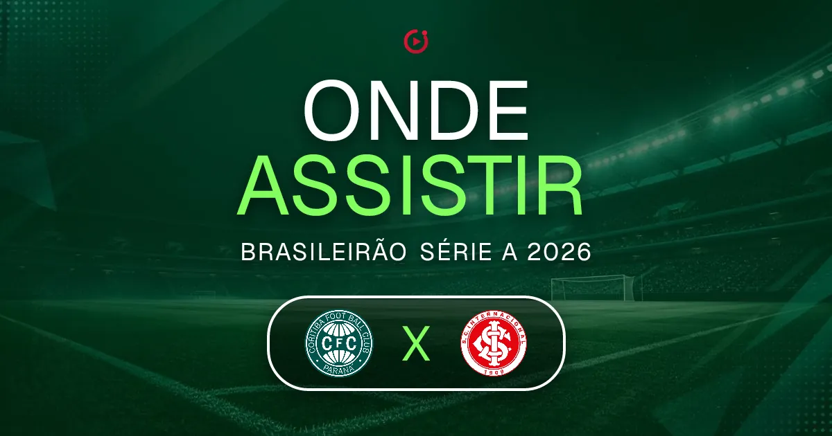 Coritiba x Internacional: horário e onde assistir ao jogo do Brasileirão Série A