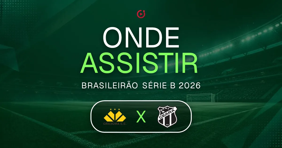 Criciúma x Ceará: horário e onde assistir ao jogo do Brasileirão Série B