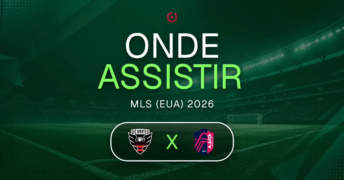 D.C. United x St. Louis CITY SC: horário e onde assistir ao jogo do MLS (EUA)