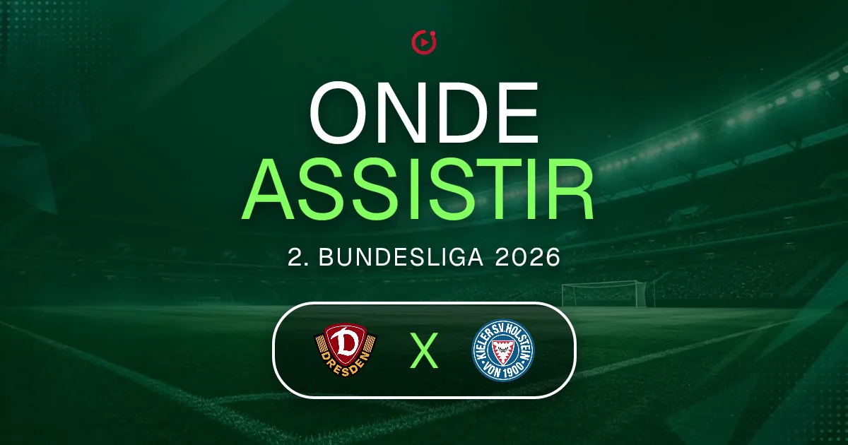 Dynamo Dresden x Holstein Kiel: horário e onde assistir ao jogo do 2. Bundesliga