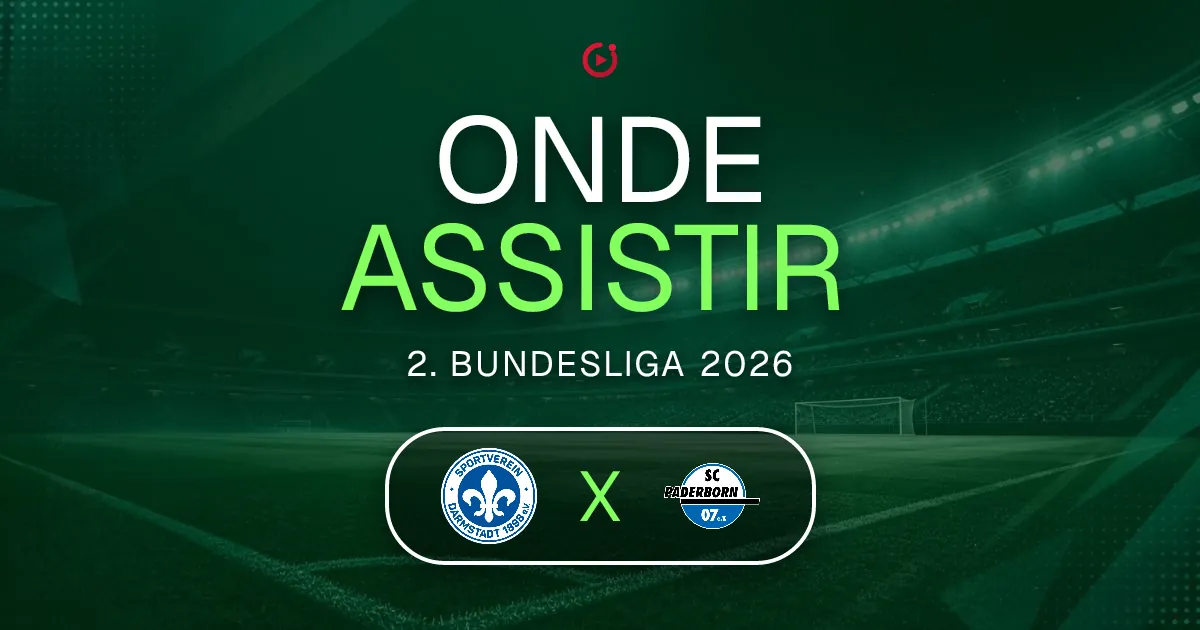 SV Darmstadt 98 x Paderborn: horário e onde assistir ao jogo do 2. Bundesliga
