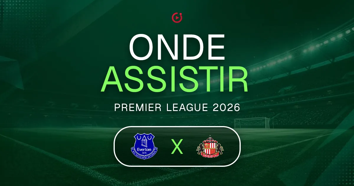Everton x Sunderland: horário e onde assistir ao jogo do Premier League