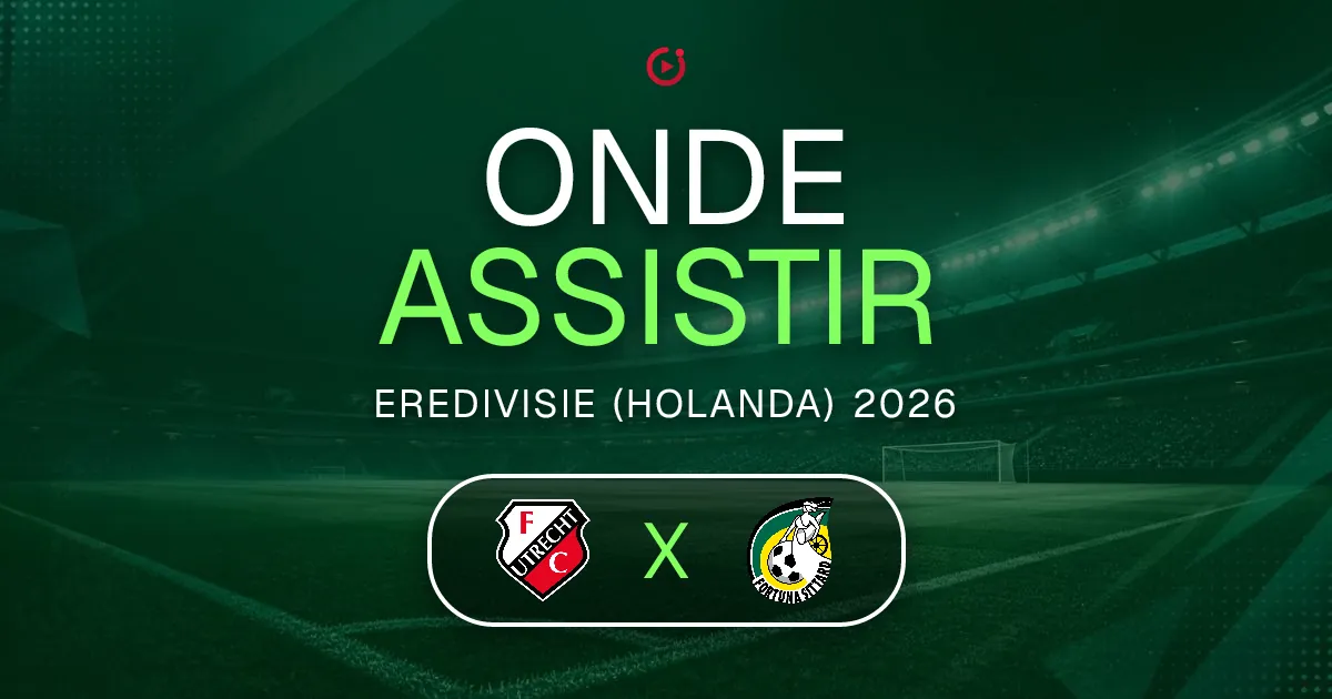 FC Utrecht x Fortuna Sittard: horário e onde assistir ao jogo do Eredivisie (Holanda)