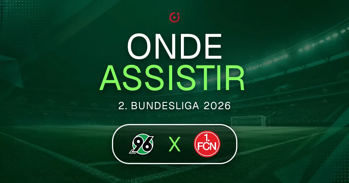 Hannover 96 x 1. FC Nürnberg: horário e onde assistir ao jogo do 2. Bundesliga