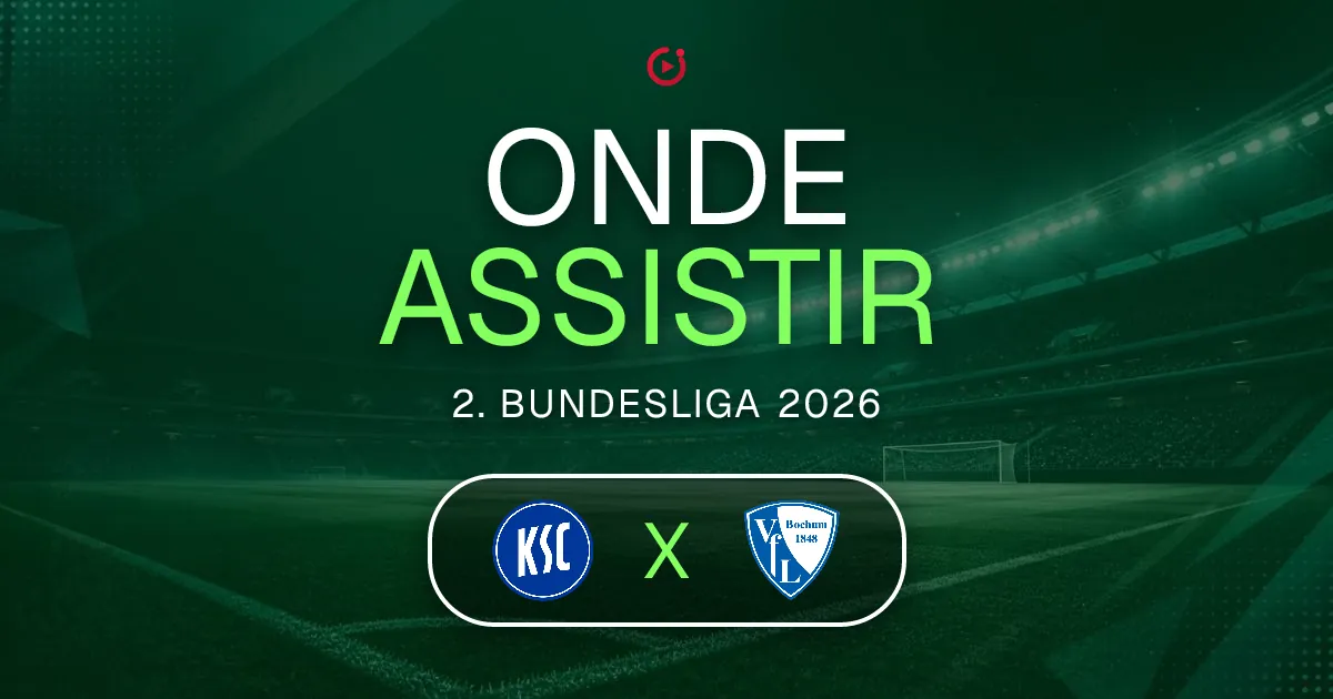 Karlsruher SC x VfL Bochum: horário e onde assistir ao jogo do 2. Bundesliga