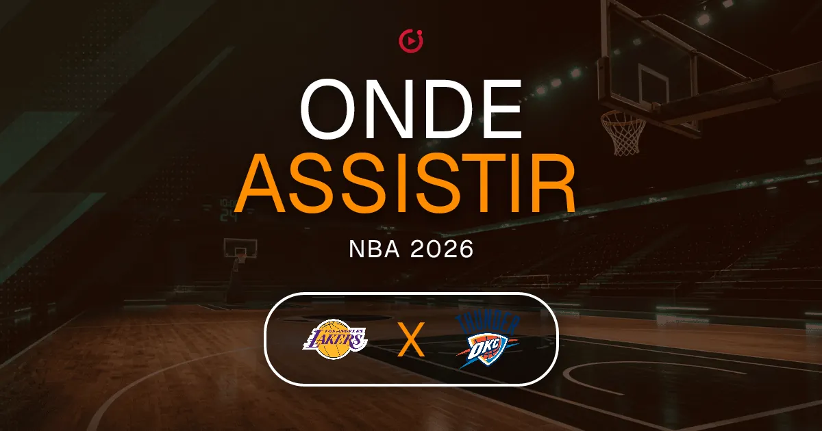 Los Angeles Lakers x Oklahoma City Thunder: horário e onde assistir ao jogo do NBA