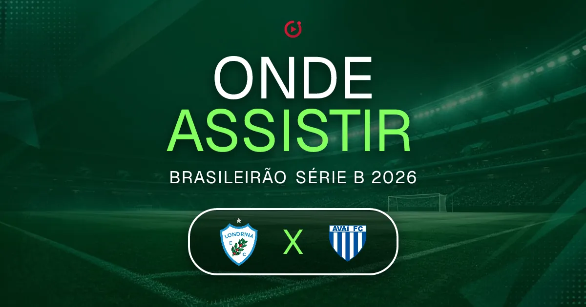Londrina x Avaí: horário e onde assistir ao jogo do Brasileirão Série B