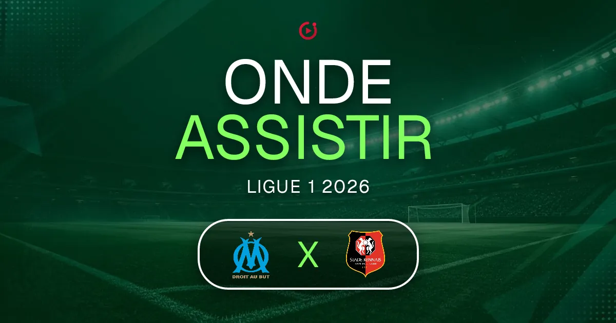 Marseille x Stade Rennais: horário e onde assistir ao jogo do Ligue 1