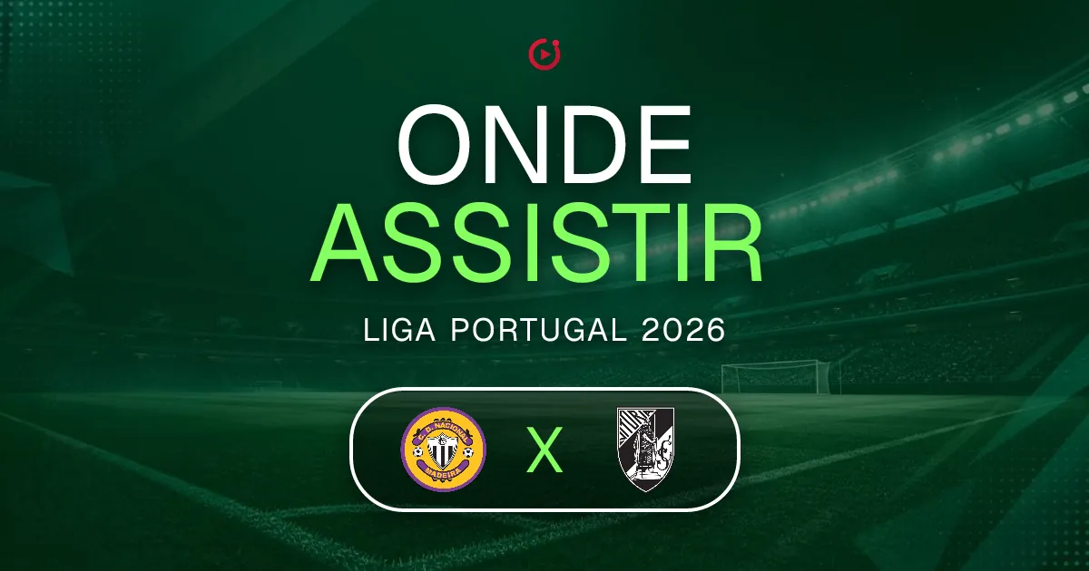 C.D. Nacional x Vitória de Guimaraes: horário e onde assistir ao jogo do Liga Portugal