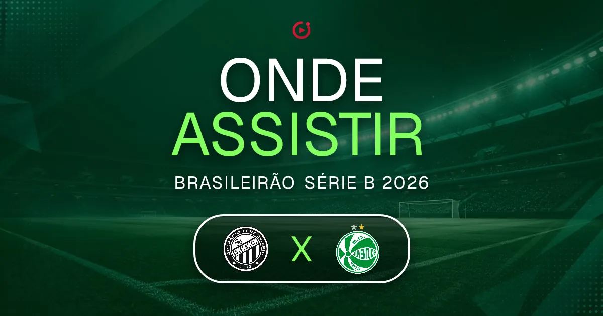 Operário PR x Juventude: horário e onde assistir ao jogo do Brasileirão Série B
