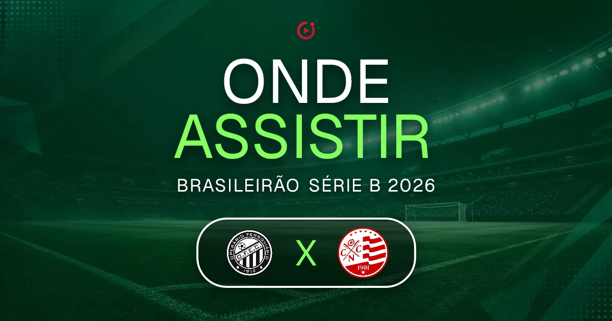 Operário PR x Náutico: horário e onde assistir ao jogo do Brasileirão Série B