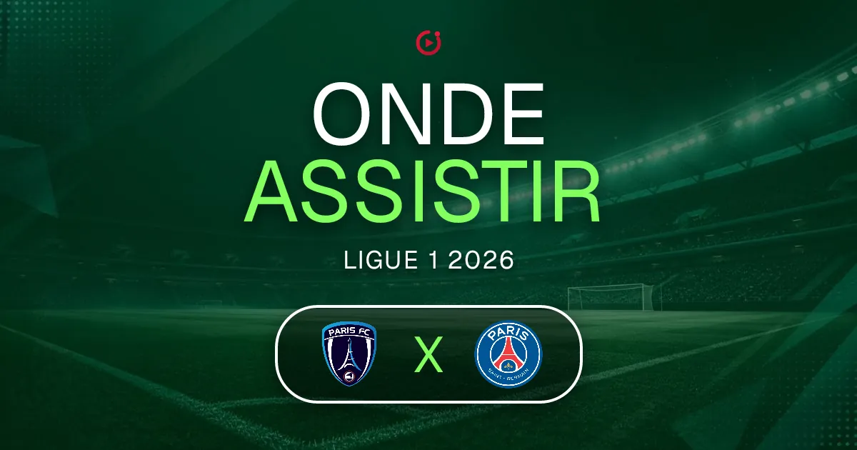 Paris FC x Paris Saint-Germain: horário e onde assistir ao jogo do Ligue 1