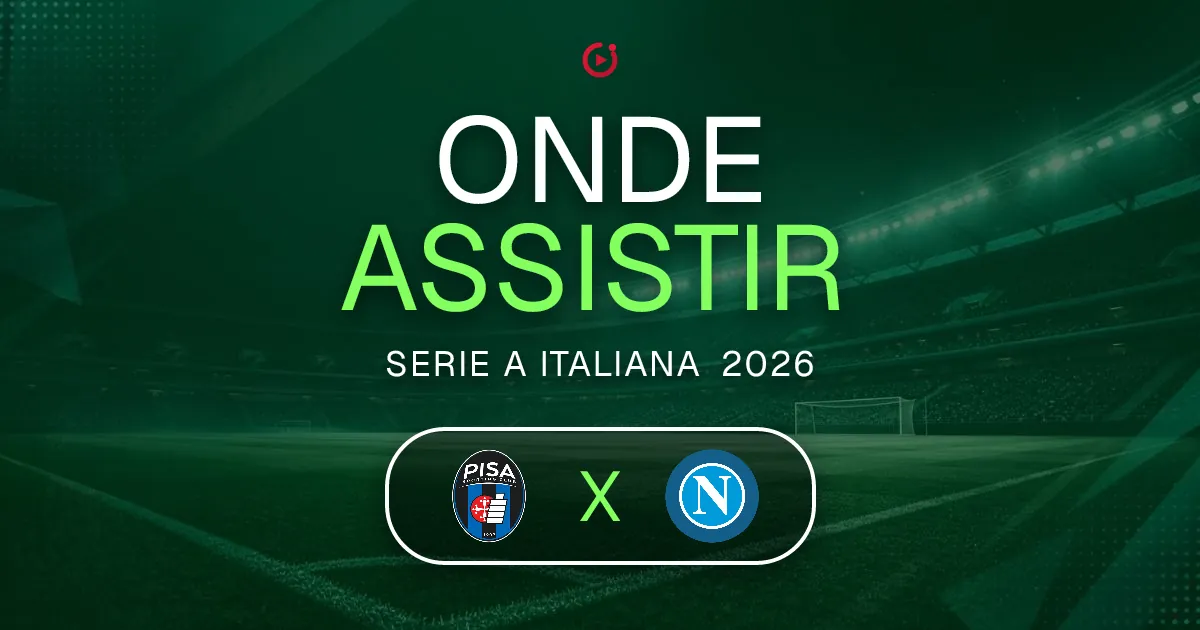 Pisa x Napoli: horário e onde assistir ao jogo do Serie A Italiana