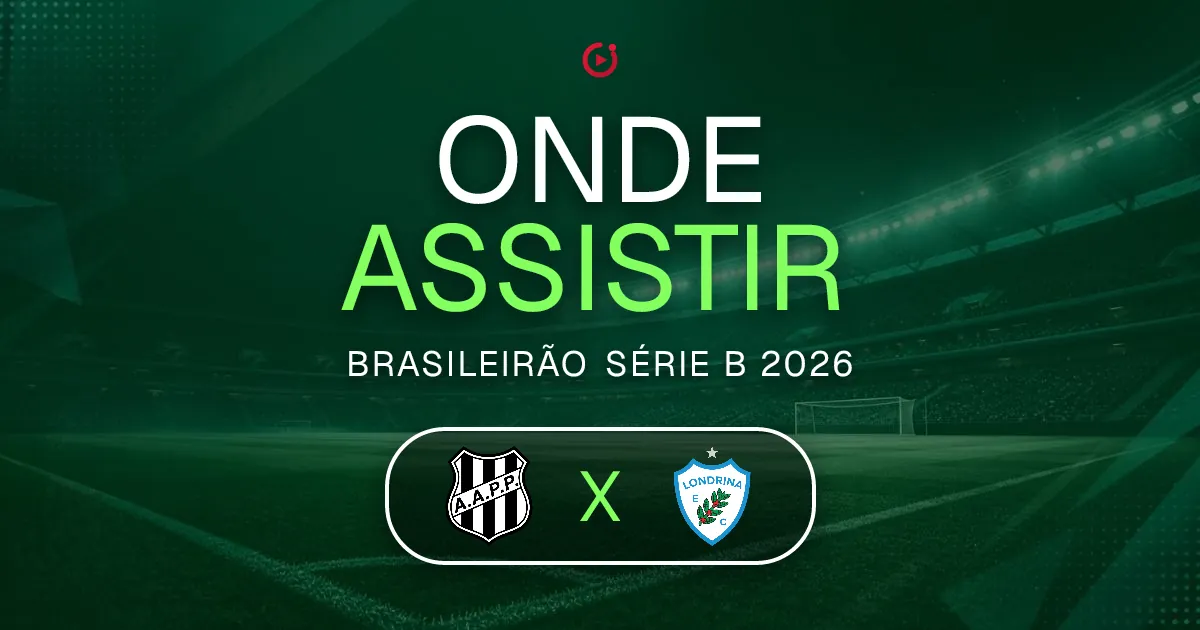 Ponte Preta x Londrina: horário e onde assistir ao jogo do Brasileirão Série B