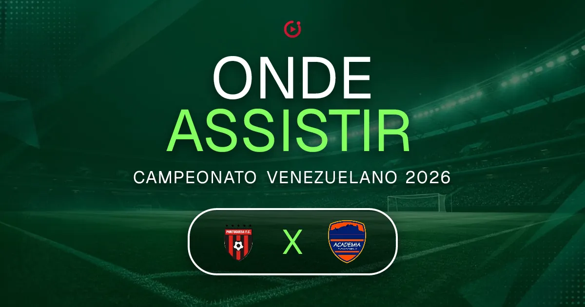 Portuguesa x Academia Puerto Cabello: horário e onde assistir ao jogo do Campeonato Venezuelano