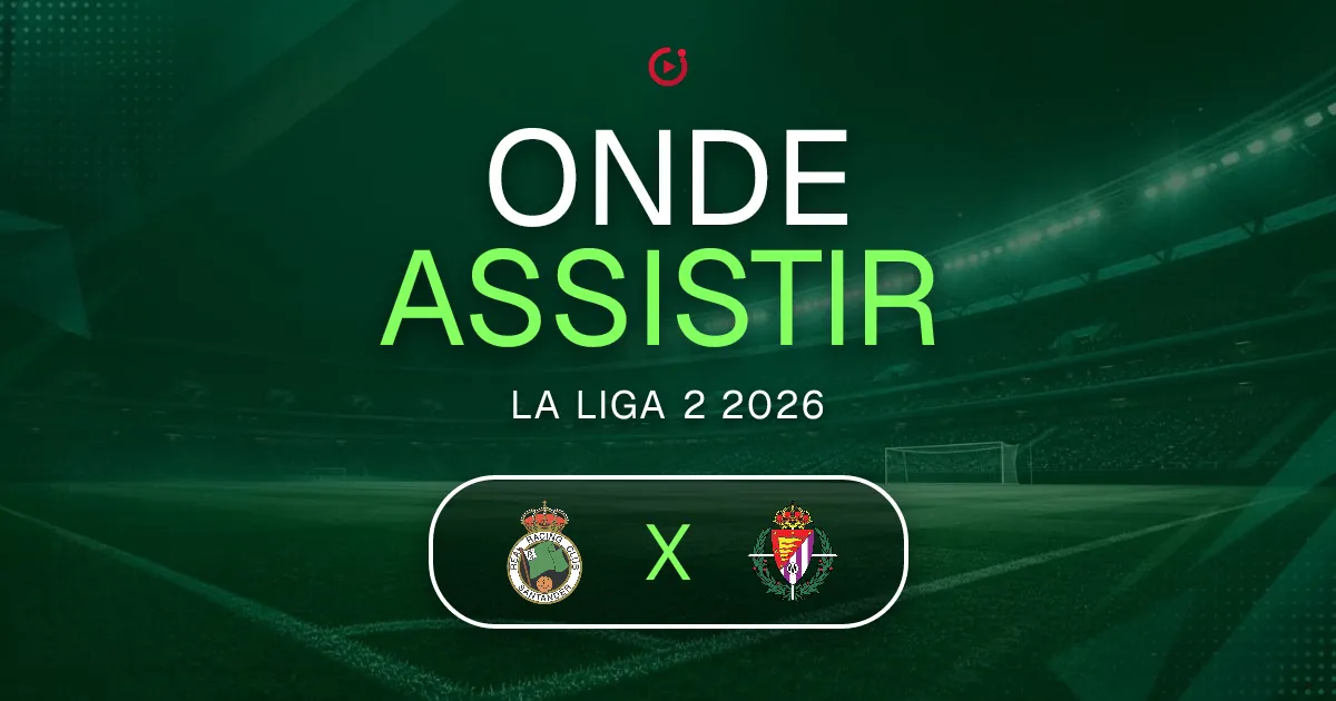 Racing Santander x Real Valladolid: horário e onde assistir ao jogo do La Liga 2