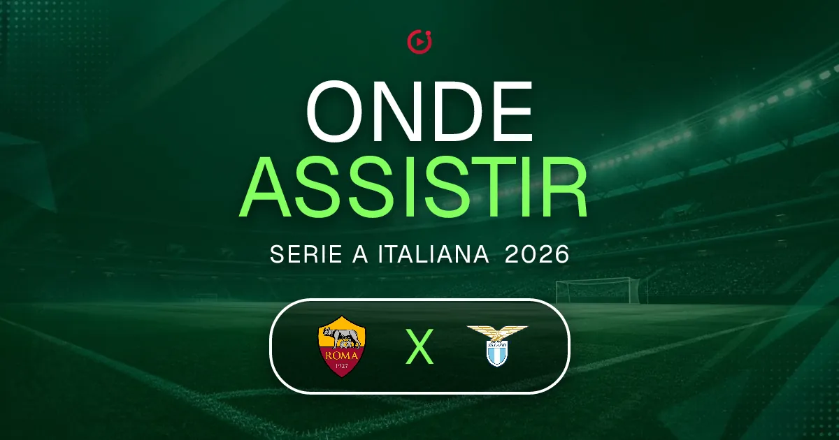 AS Roma x Lázio: horário e onde assistir ao jogo do Serie A Italiana