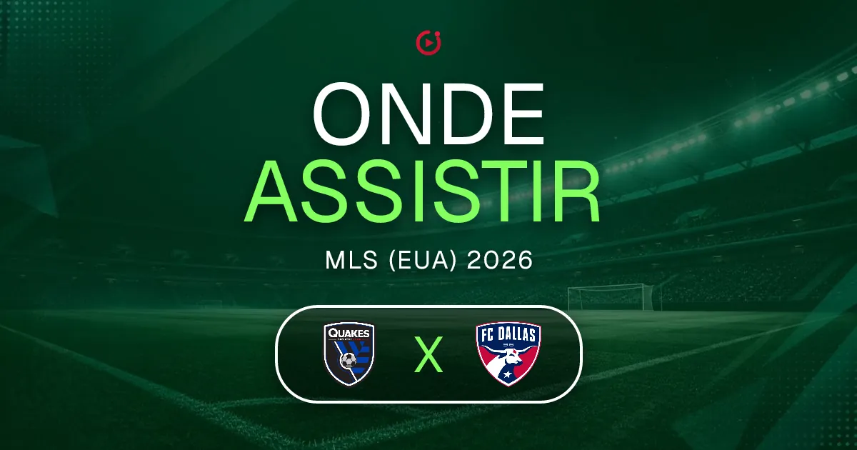 San Jose Earthquakes x FC Dallas: horário e onde assistir ao jogo do MLS (EUA)