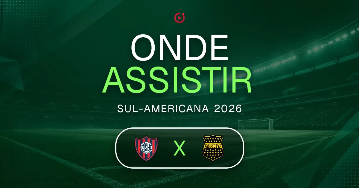 San Lorenzo x Deportivo Recoleta: horário e onde assistir ao jogo do Sul-Americana
