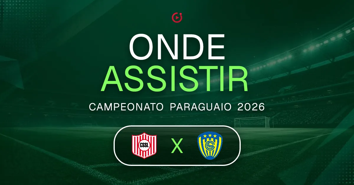 Sportivo San Lorenzo x Sportivo Luqueño: horário e onde assistir ao jogo do Campeonato Paraguaio