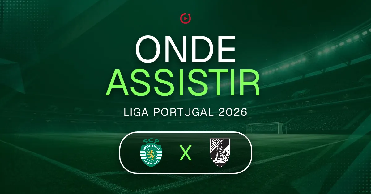Sporting CP x Vitória de Guimaraes: horário e onde assistir ao jogo do Liga Portugal