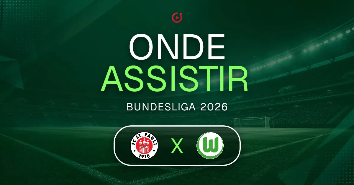St Pauli x Wolfsburg: horário e onde assistir ao jogo do Bundesliga
