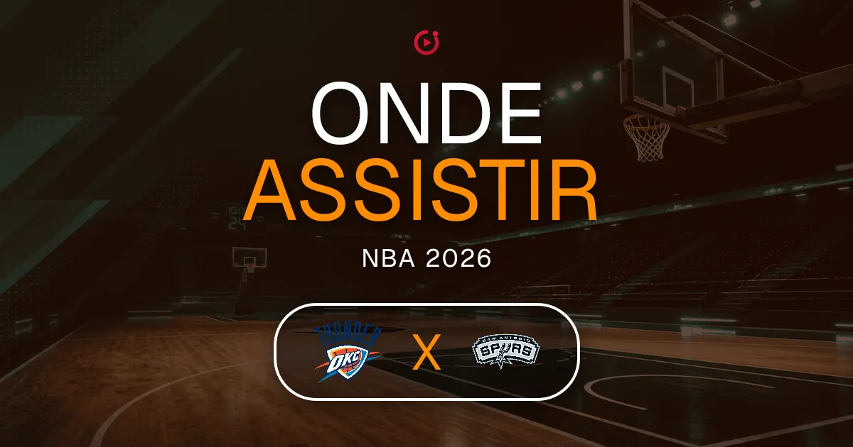 Oklahoma City Thunder x San Antonio Spurs: horário e onde assistir ao jogo do NBA
