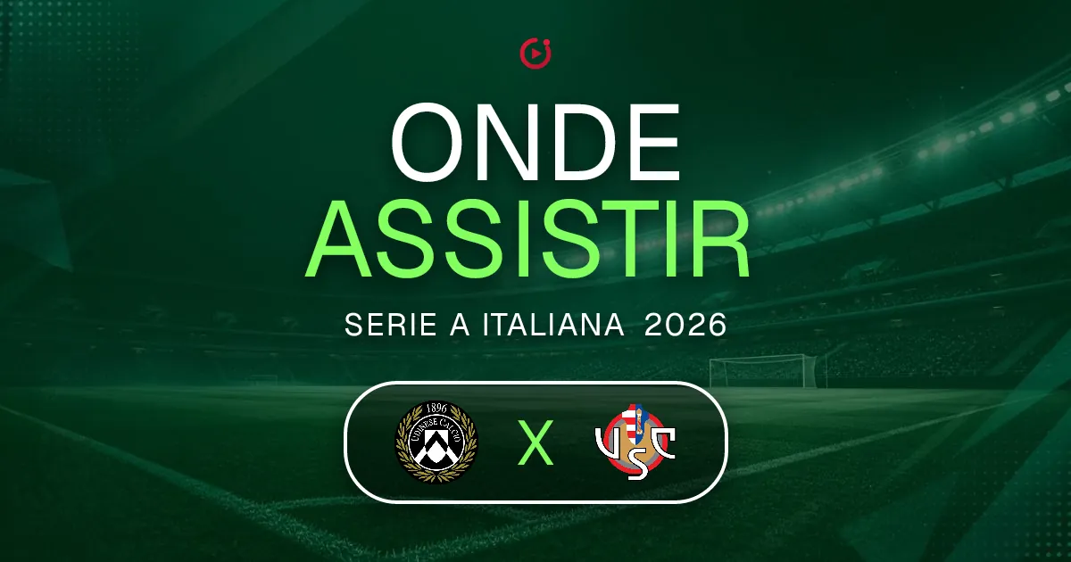 Udinese x Cremonese: horário e onde assistir ao jogo do Serie A Italiana