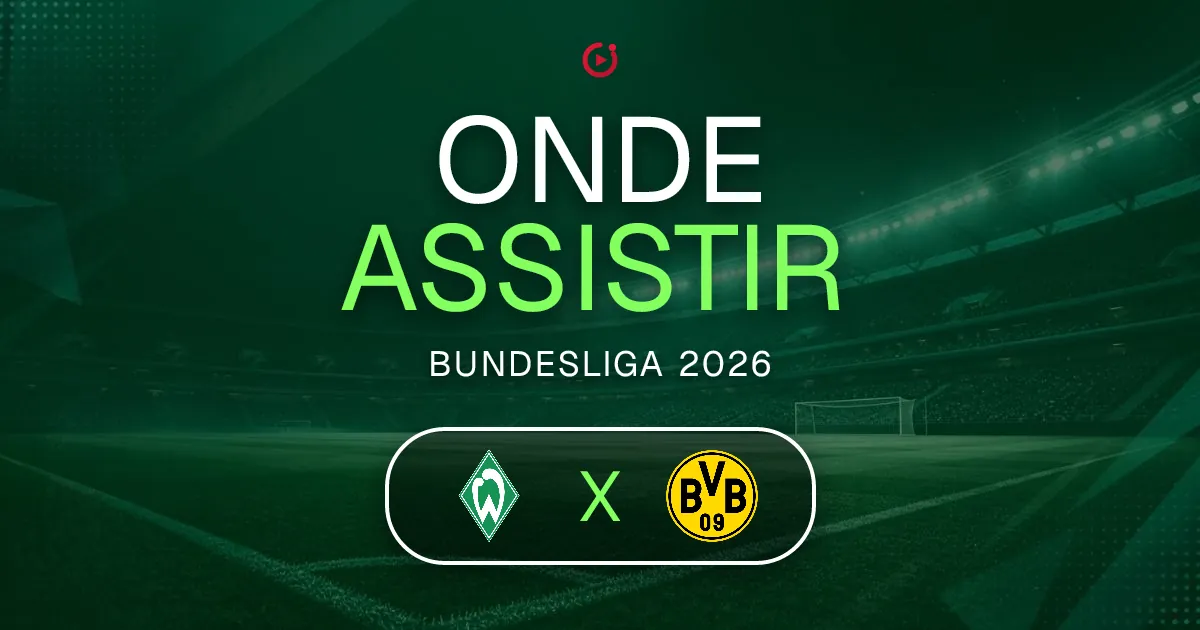 Werder Bremen x Borussia Dortmund: horário e onde assistir ao jogo do Bundesliga