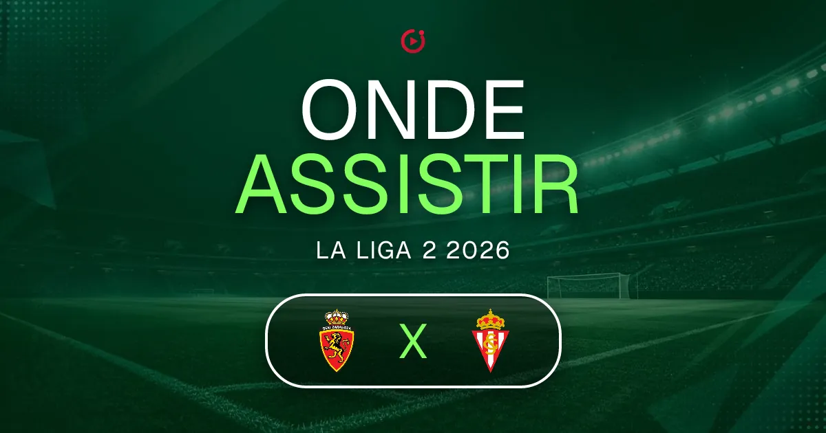 Real Zaragoza x Sporting Gijón: horário e onde assistir ao jogo do La Liga 2